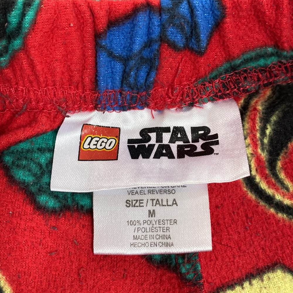 LEGO Star Wars Pajama Bottoms Boys Size M - Picture 4 of 7